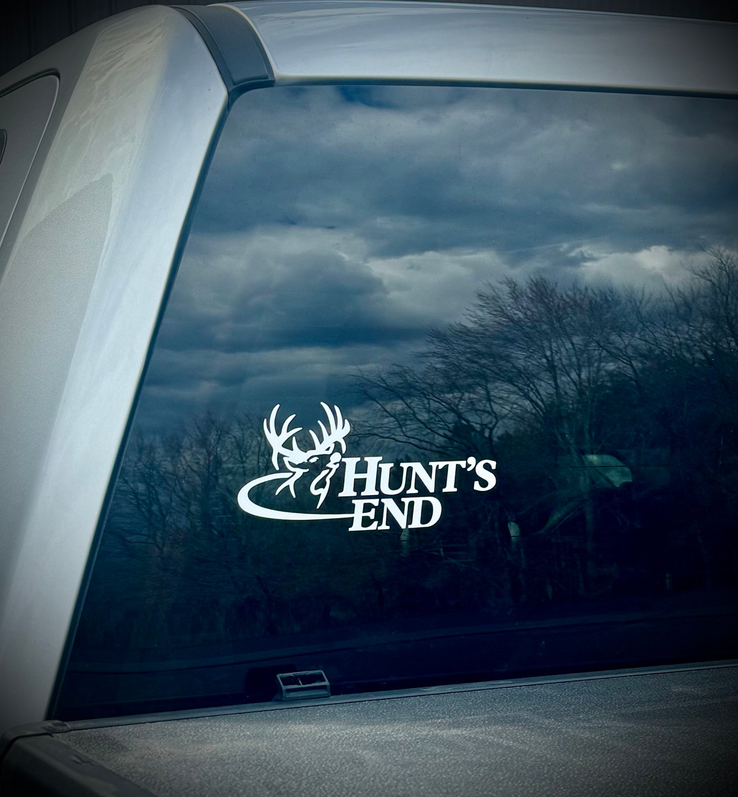 Hunt's End Decal